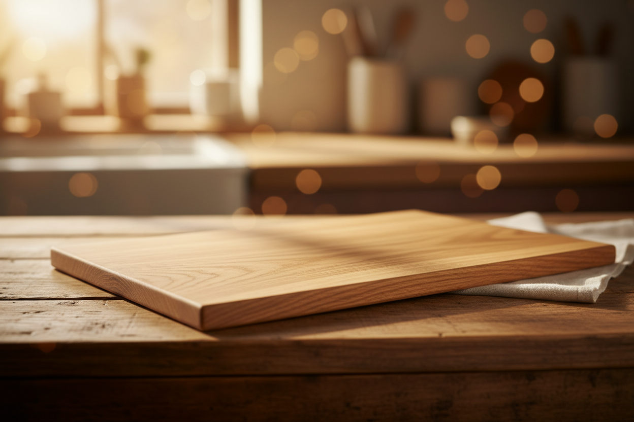 Houten plateau extra touch