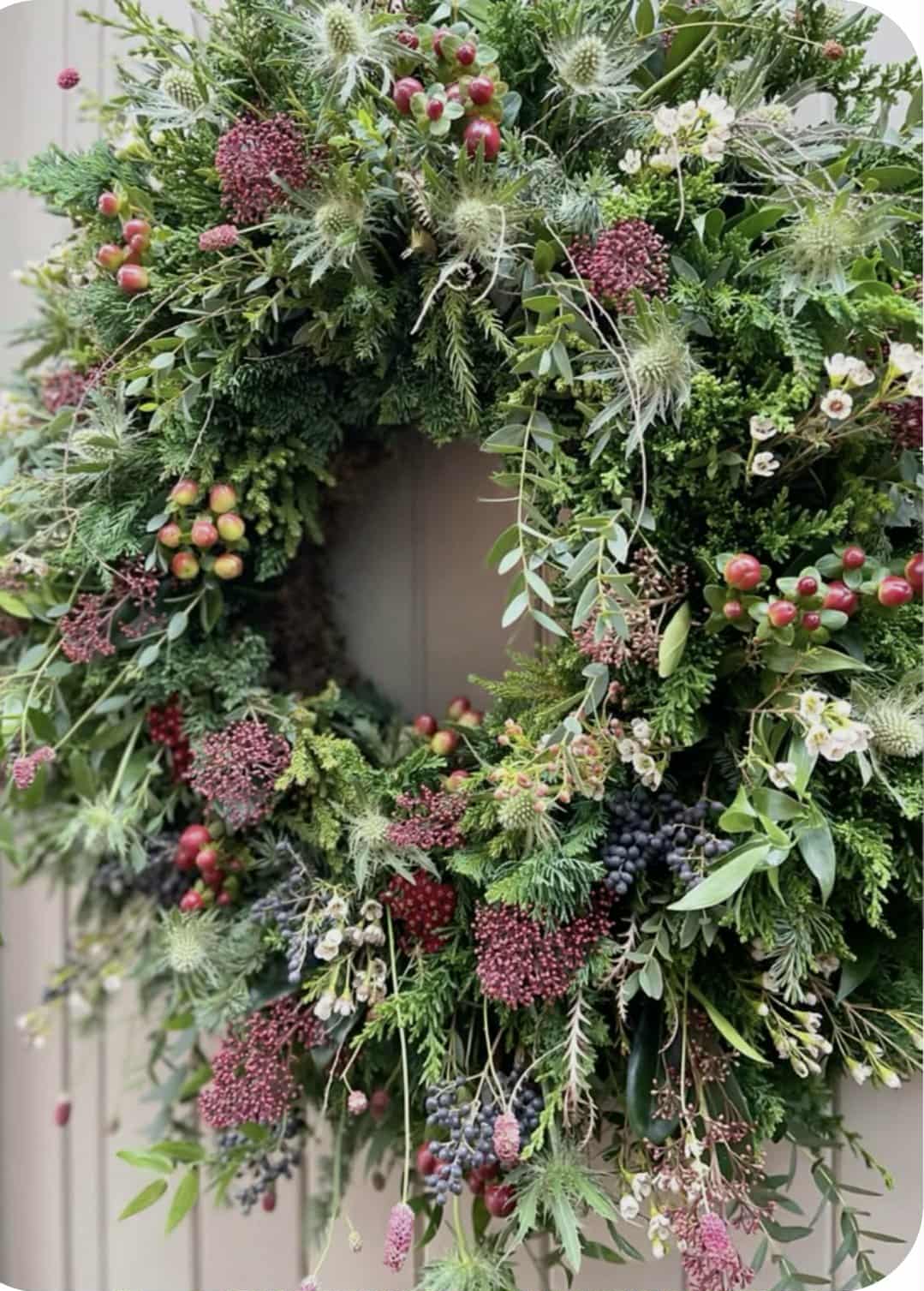 Workshop naturelle deurkrans - 4/12