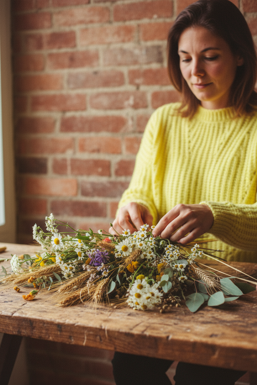Fiori reportage - bloemen schikken