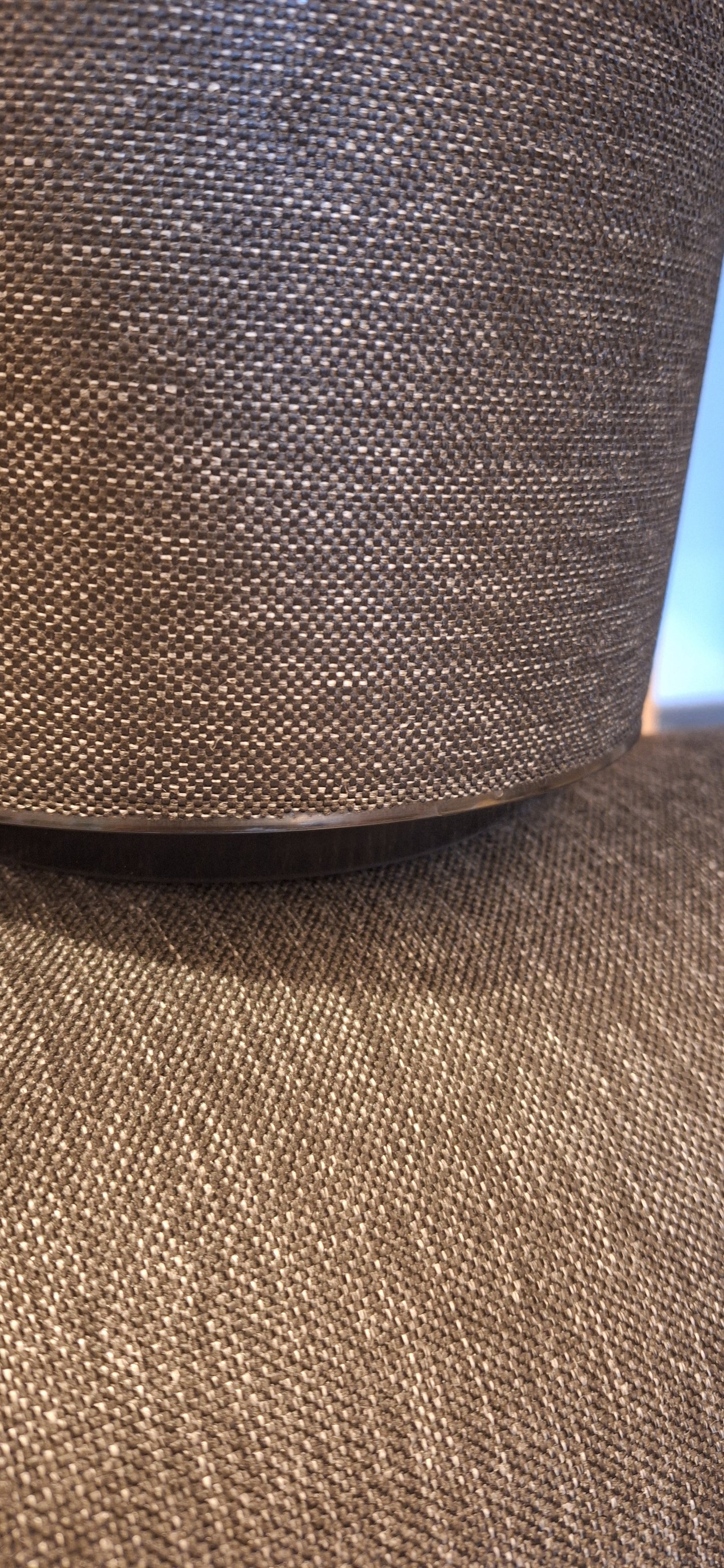 Linnen pot zwart Large