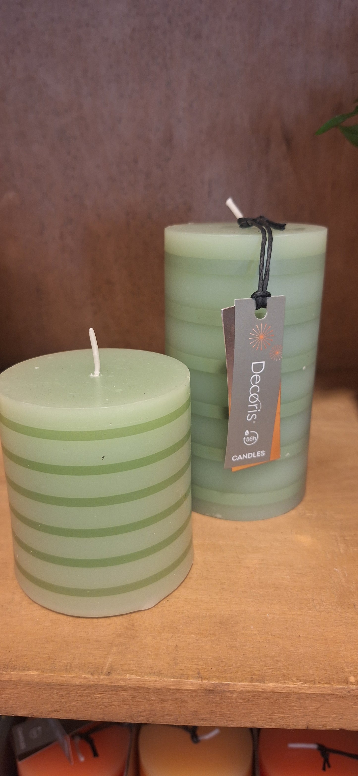 Orange candle