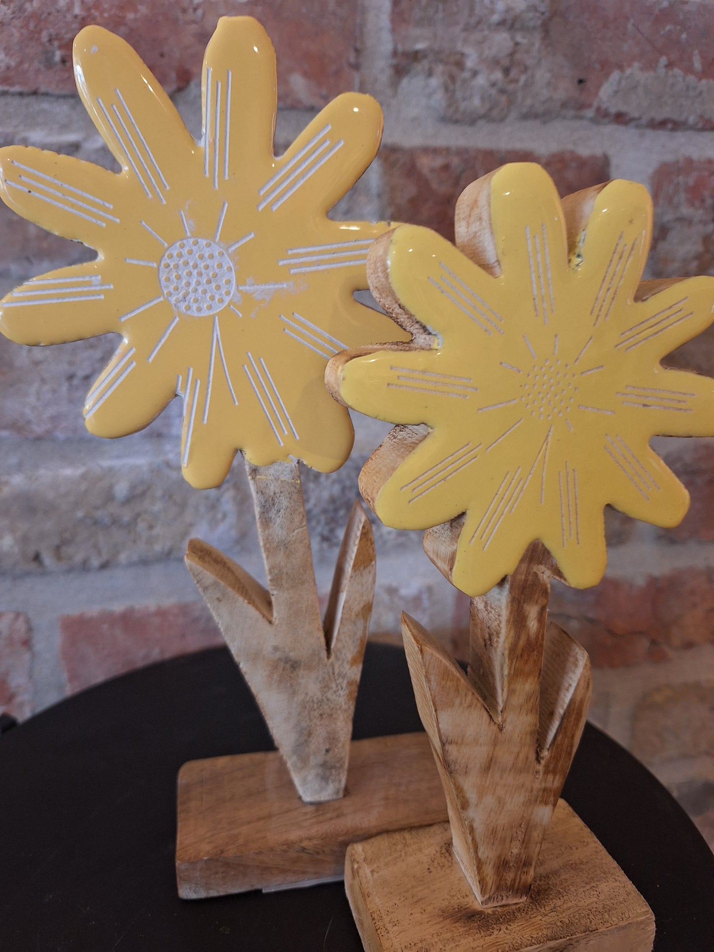 Yellow madelief figuur