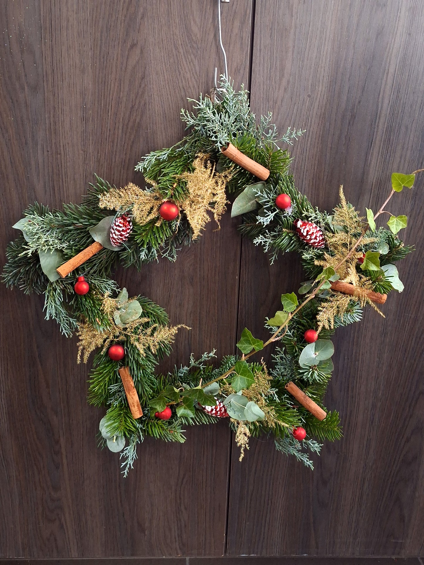 Gedecoreerde ster ø60cm