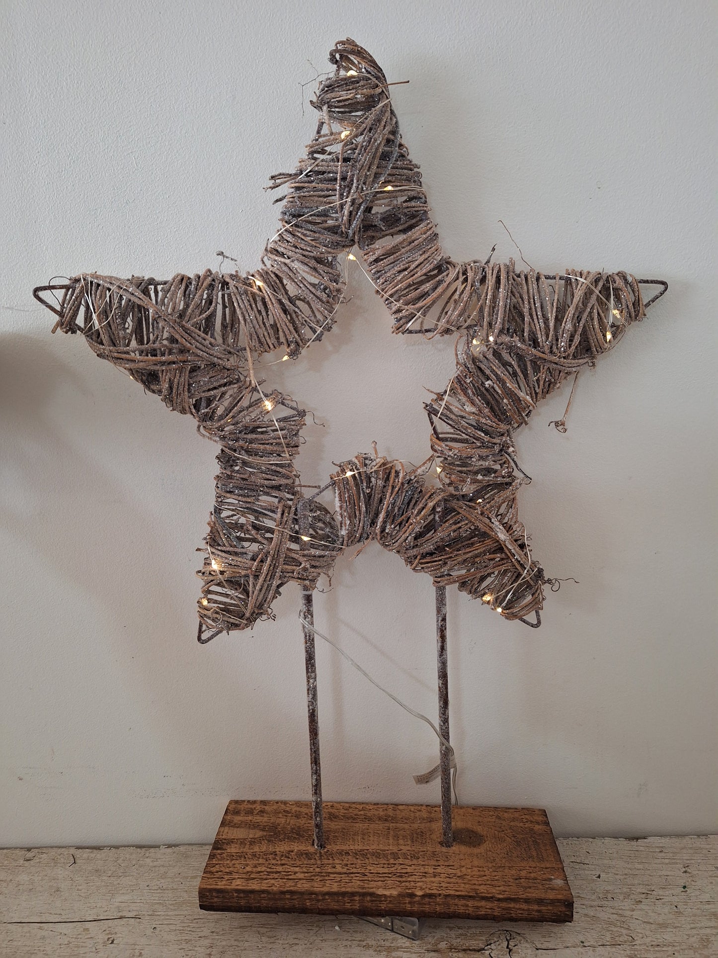 Rotan ster LED Figuur