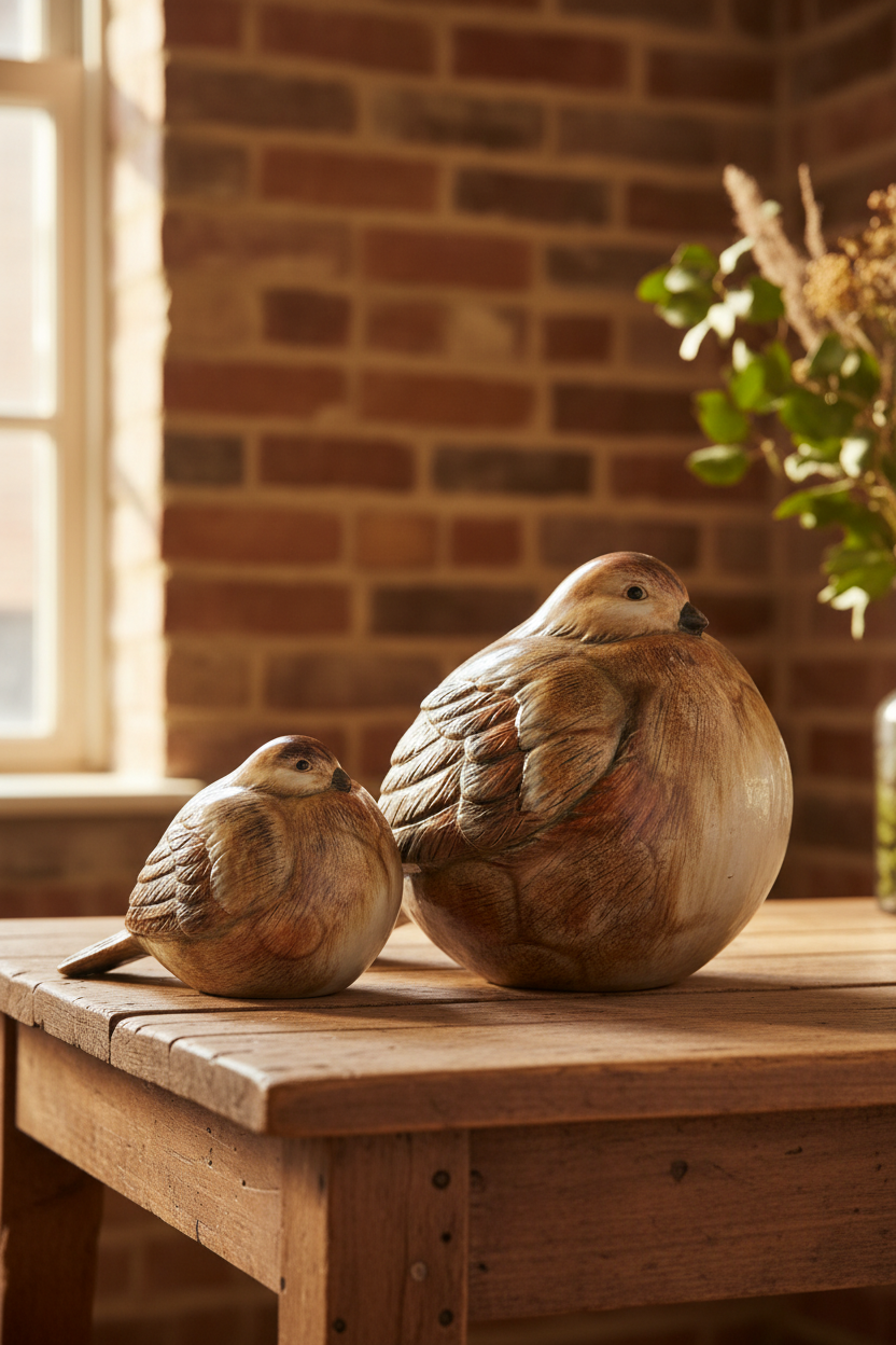 Keramische vogeltjes