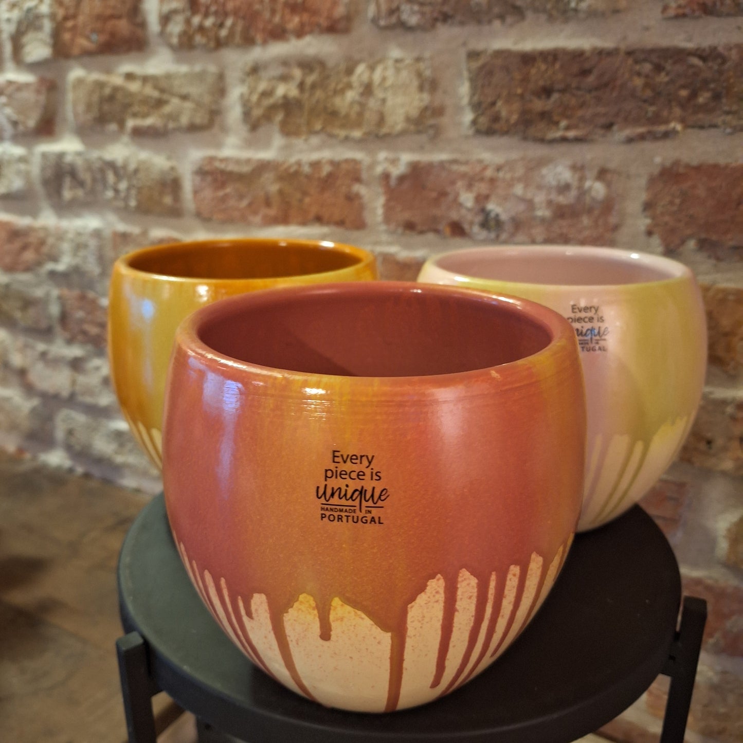 Pot paint Pink/Blush dia 13cm