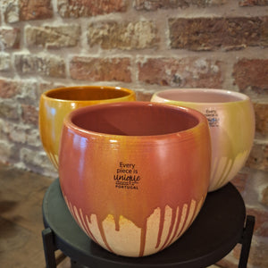 Pot paint Pink/Blush dia 13cm