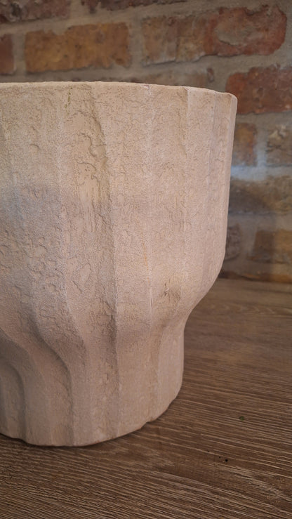 Sculpt pot dia 25cm