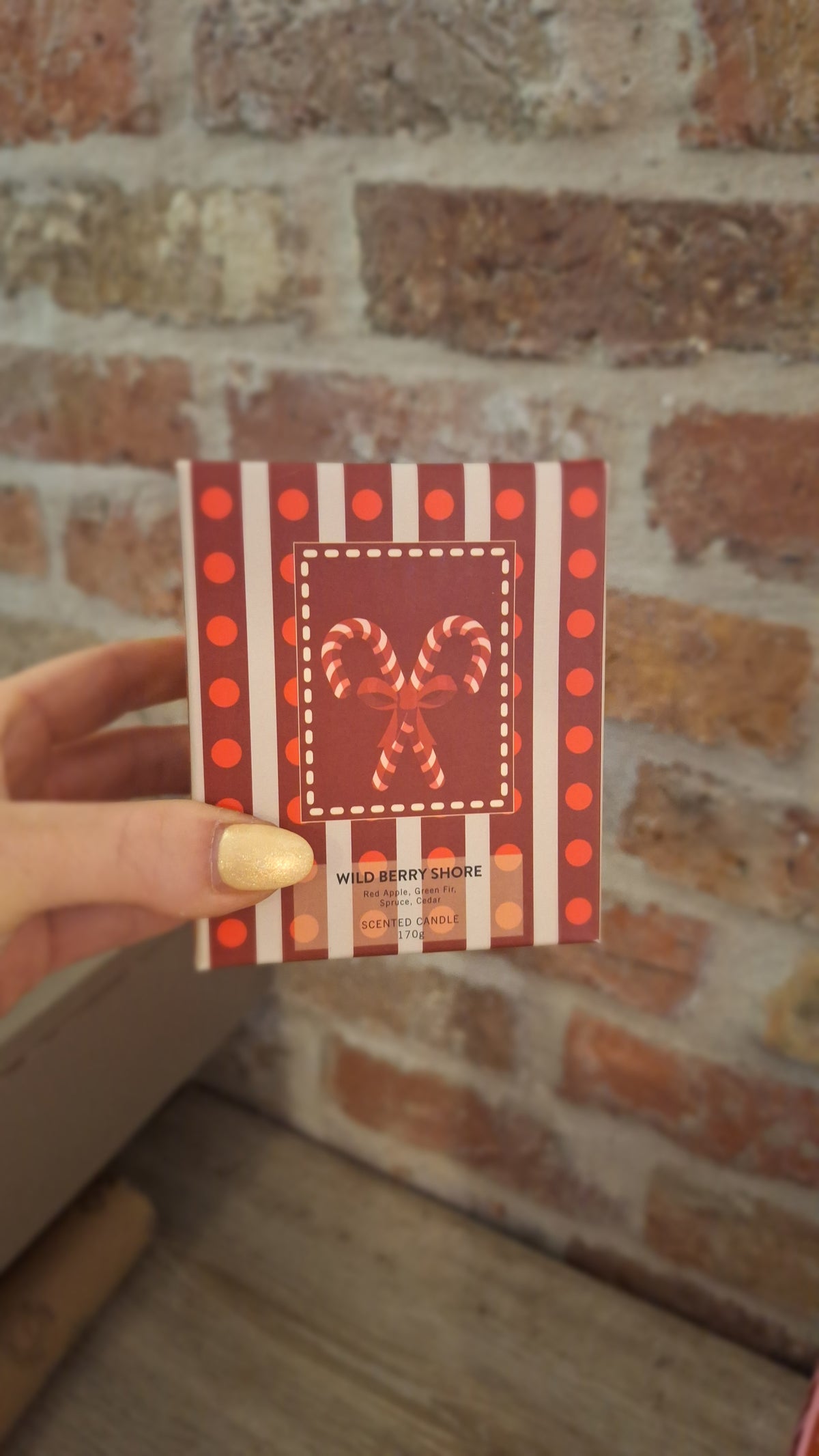 geurkaars in glas - geschenkdoos Holidays