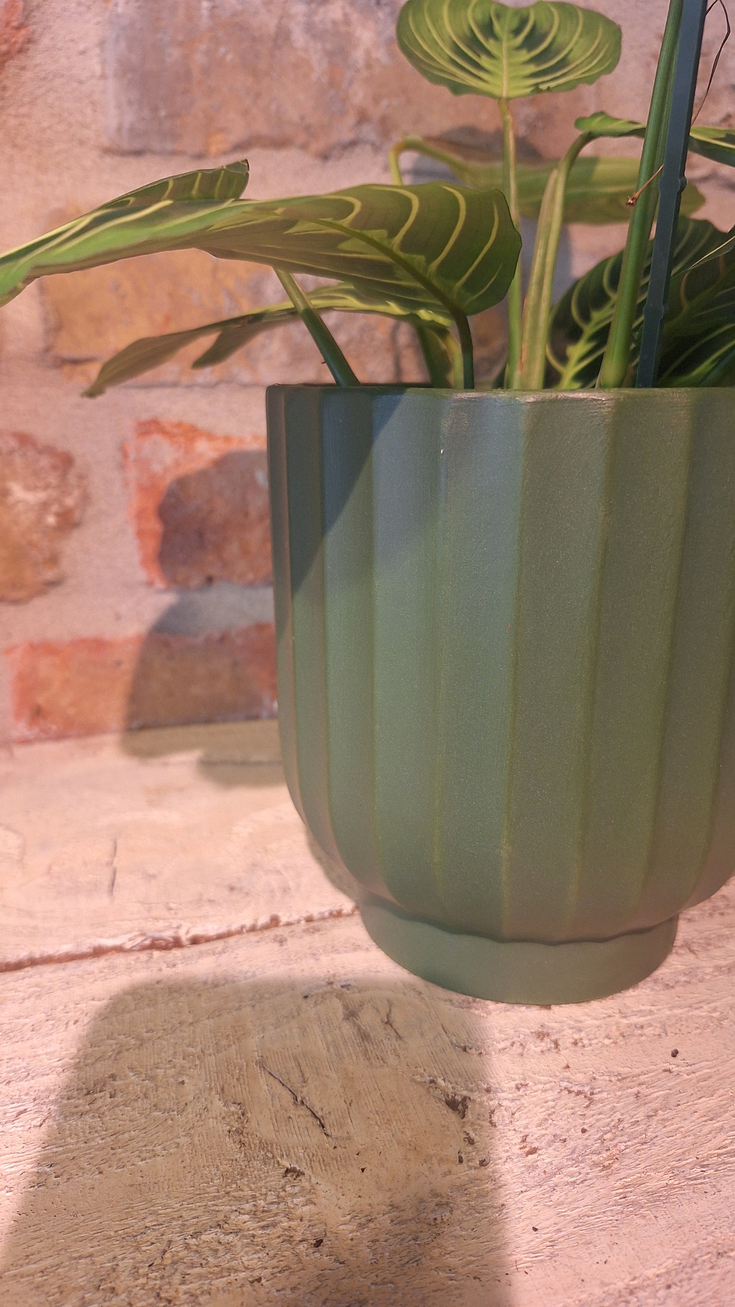 Pot dusty green dia 19cm