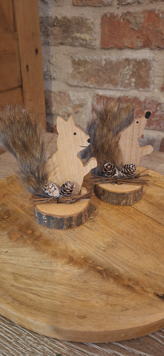Forest animals fur wood