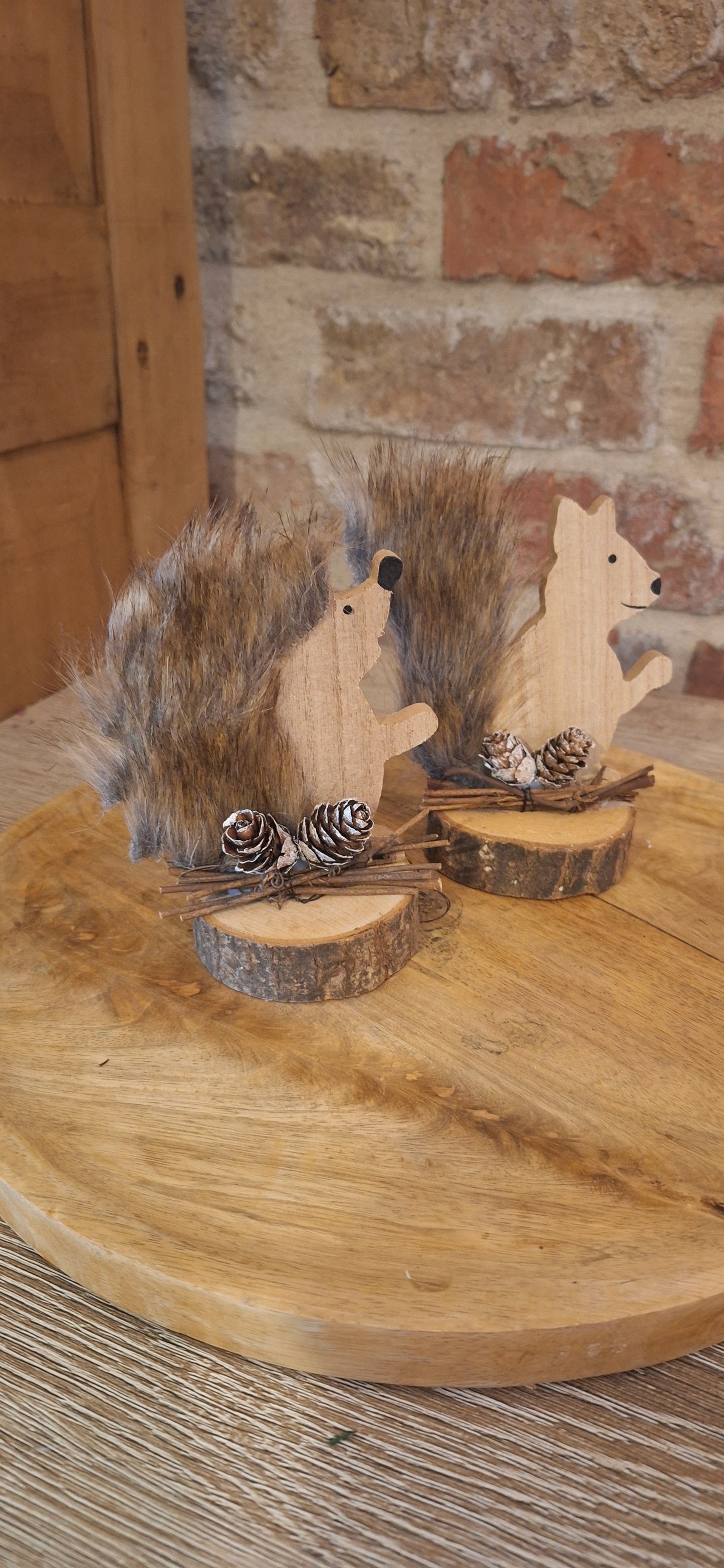 Forest animals fur wood