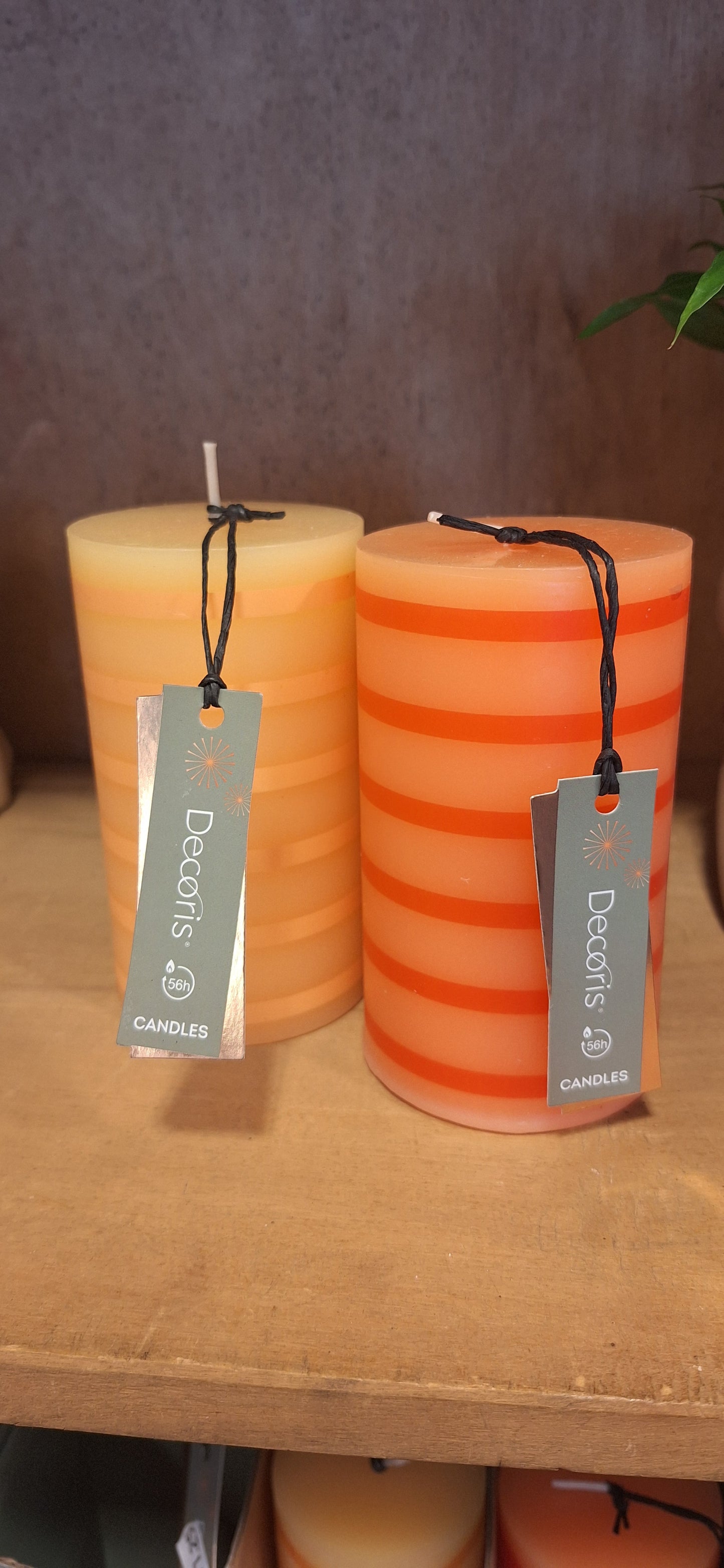 Kaars oranje