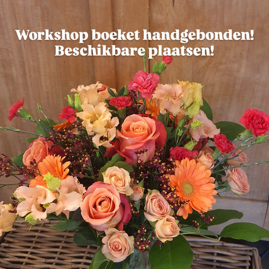Workshop handgebonden boeketten