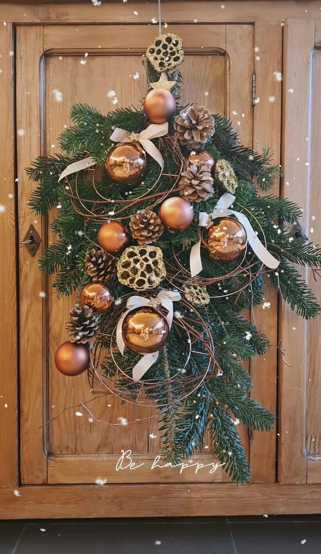 Atypische (deur)hanger - krans