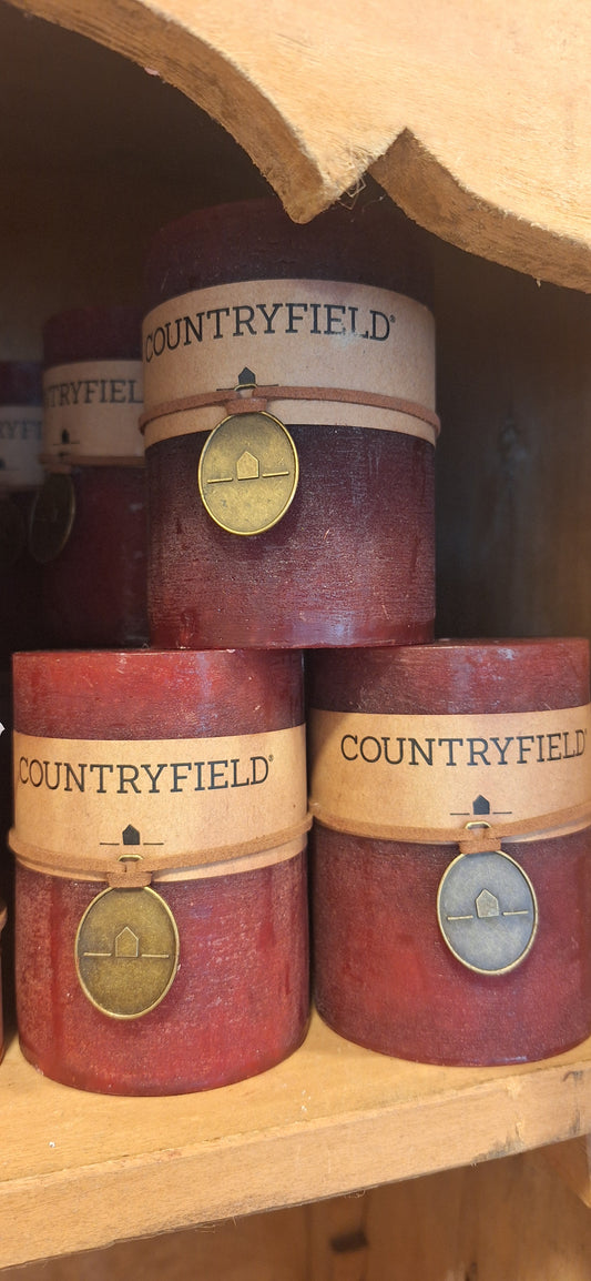Candle countryfield bordeaux