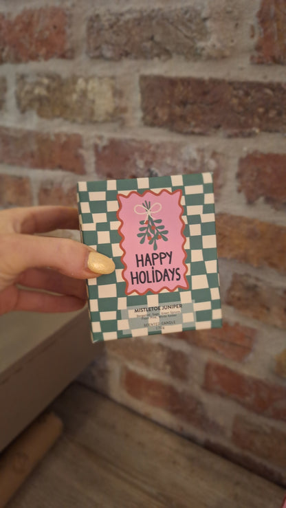 geurkaars in glas - geschenkdoos Holidays