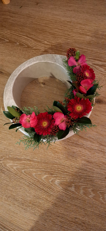 Bloemstuk Cement circle