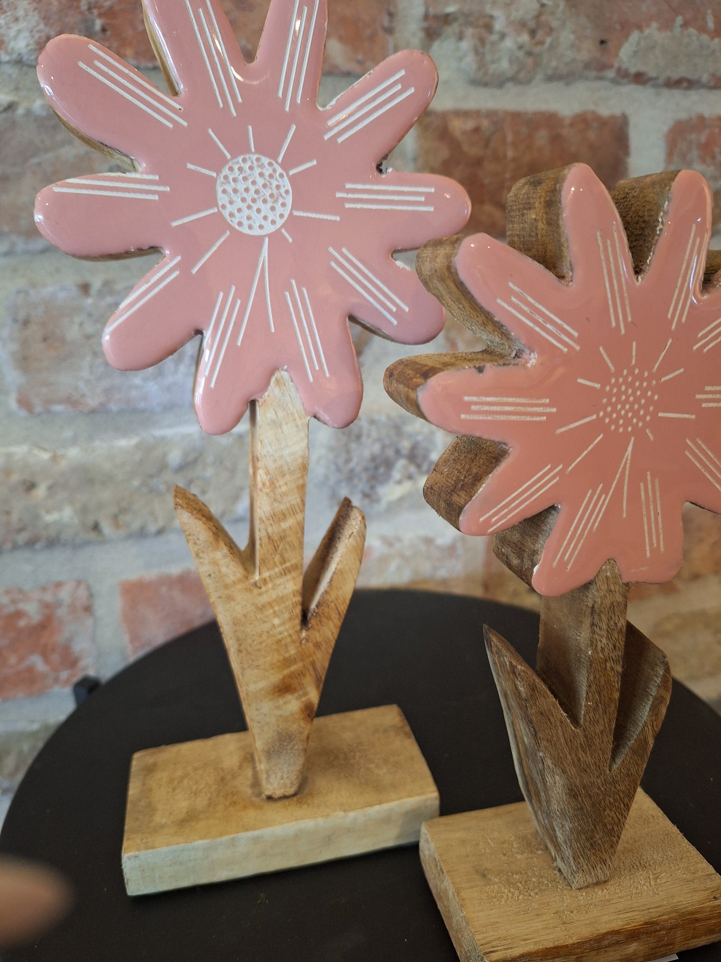 Pink madelief figuur