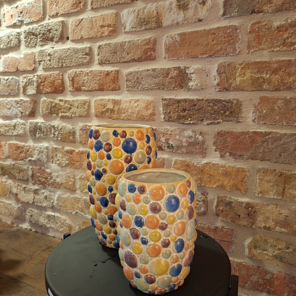Vaas Balloons S & M zonder bloemen